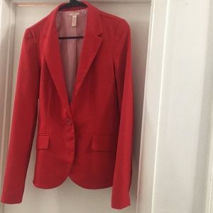 Red blazer